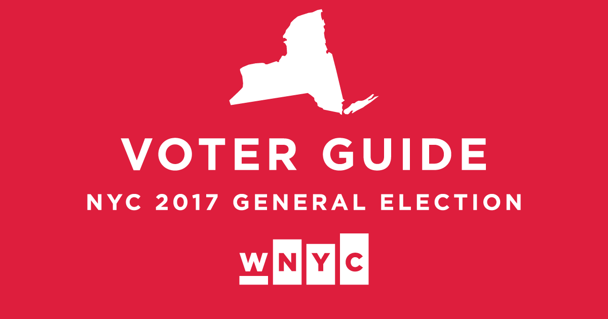 NYC Nov. 7 General Election Voter Guide WNYC